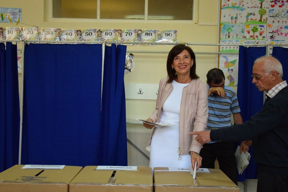 Alegeri prezidențiale 2019. Unde a votat Carmen Iohannis 