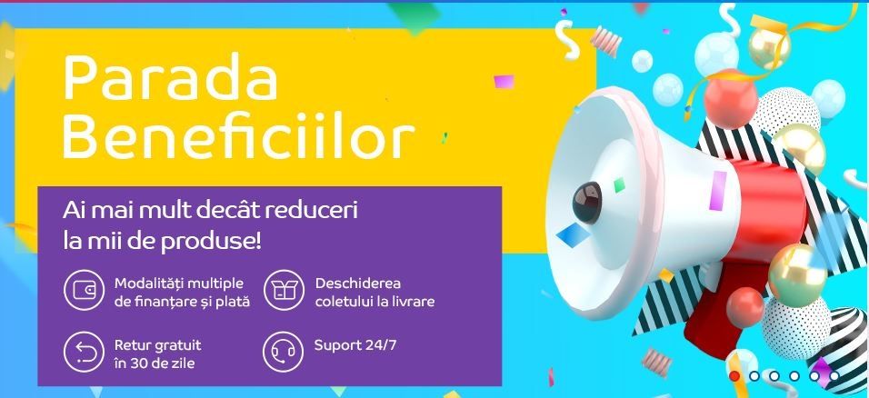 eMAG parada beneficiilor. Ai mai mult decât reduceri la mii de produse