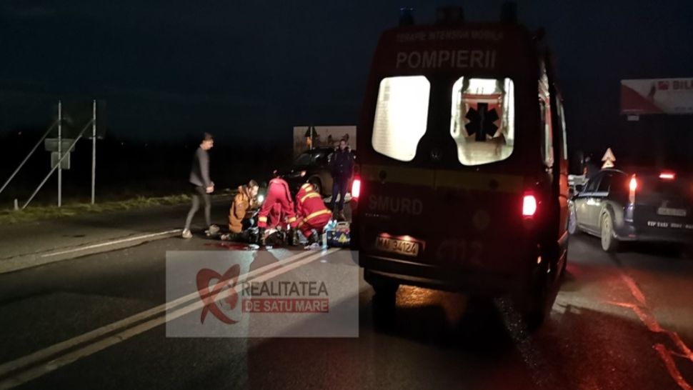Bărbat de 44 de ani, lovit mortal de o mașină la ieșirea din Satu Mare