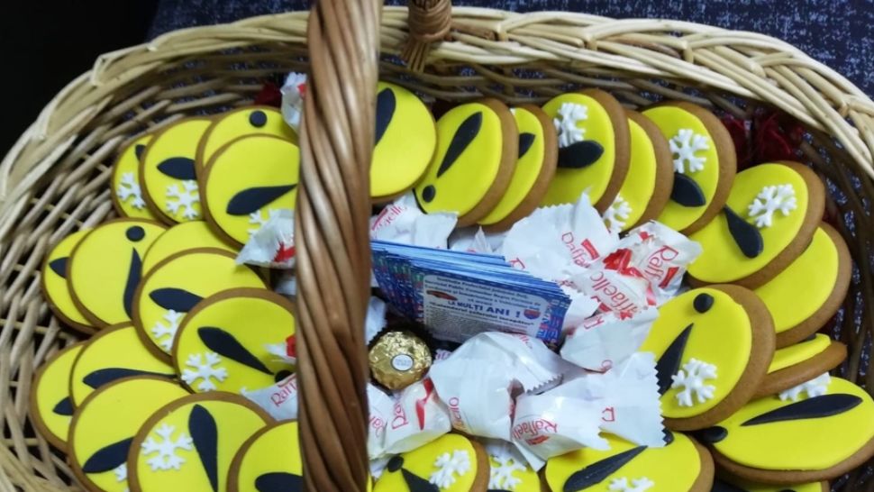  Turtă dulce cu semnul începătorului la examenul pentru obținerea permisului