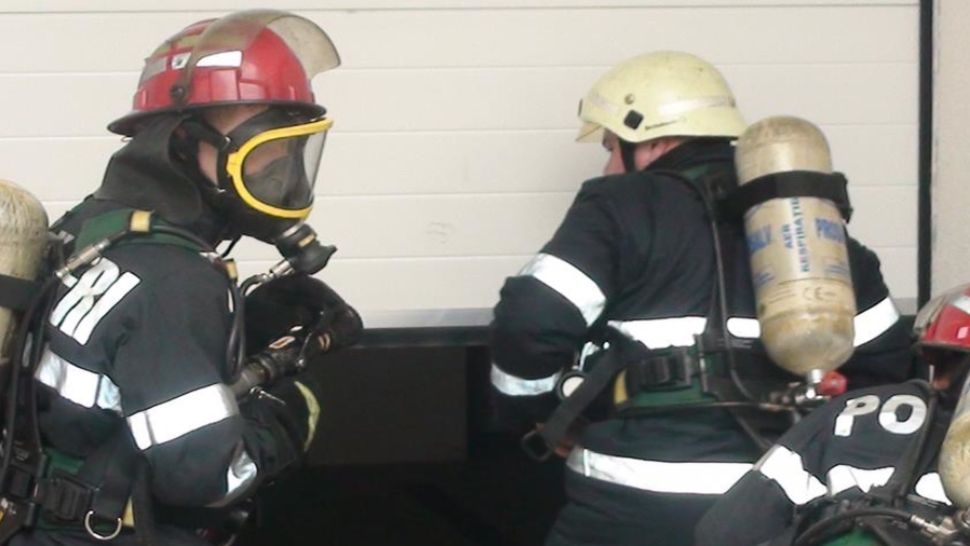 Incendiu la Palatul de Justiție din Oradea