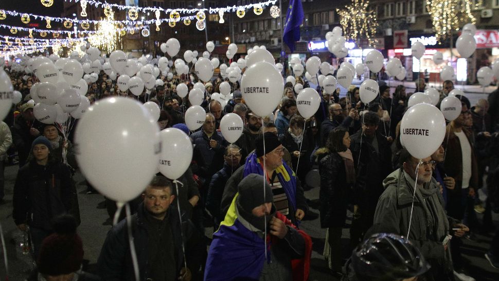 Marş de amploare în memoria victimelor Revoluției: ”Libertate, te iubim. Ori învingem ori murim!"