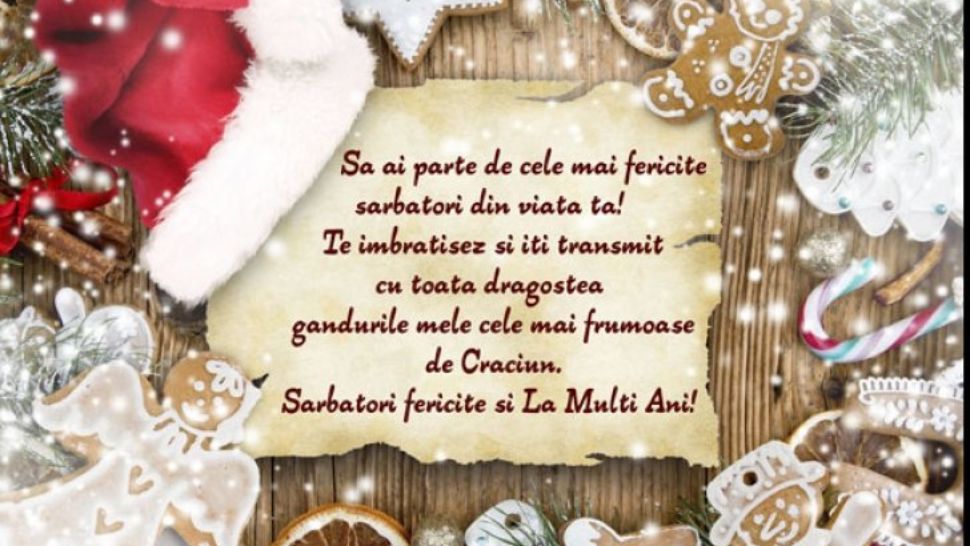 Mesaje de Crăciun Fericit: Felicitări cu Sărbători Fericite pentru familie, prieteni și cunosciți