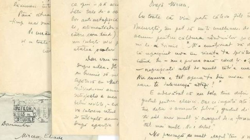 Manuscrisele lui Eliade, salvate în ultimul moment