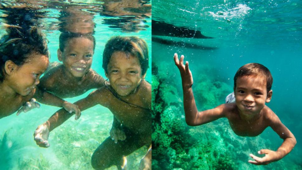 O nouă specie umană? Copiii fenomen. Pot vedea sub apă exact ca delfinii! VIDEO