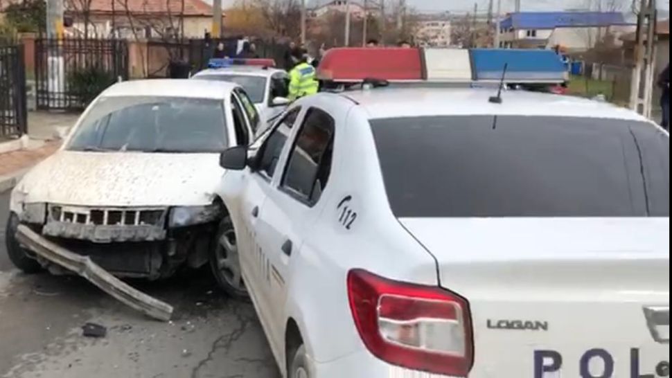 Urmărire ca în filme în două localități din județul Constanța. Cocktail de infractiuni