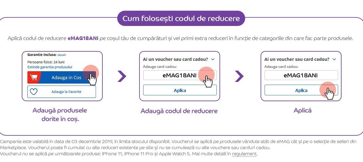 Ziua eMAG - cum poți obține reducerile imense