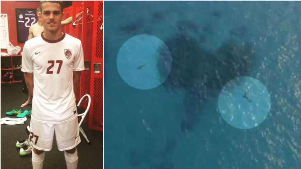 Tânăr fotbalist devorat de rechini. Detaliul care a dus la tragedie