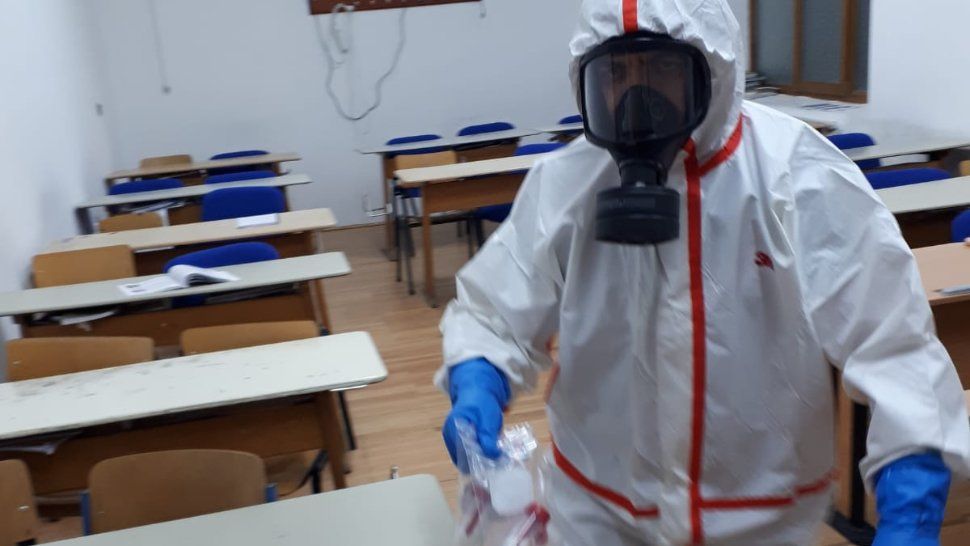 Ce spune DSP Arad despre cazul dezinsecției de la Liceul German din Arad