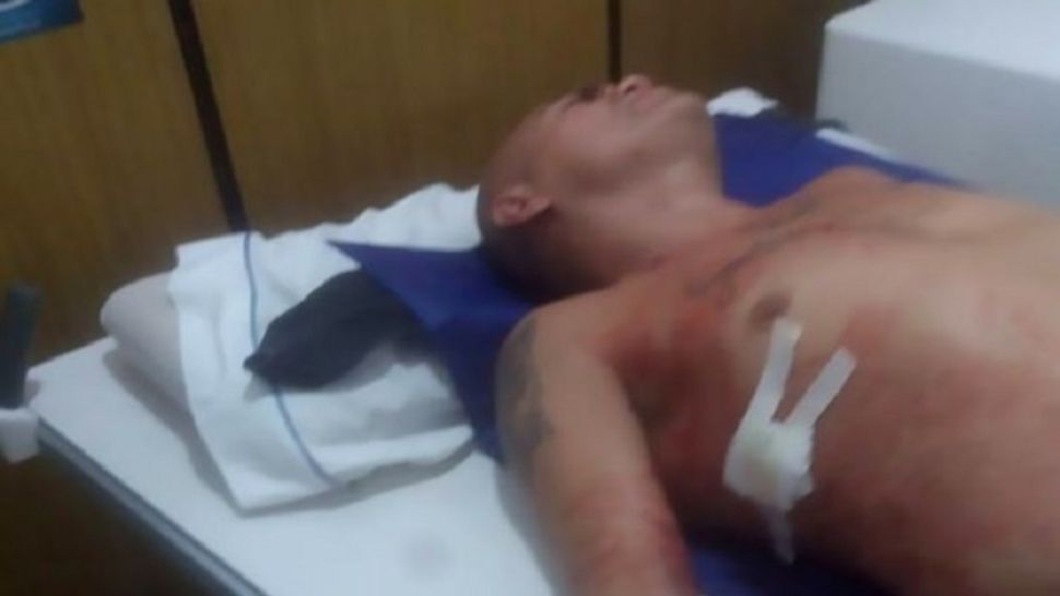 FOTO | Campion, înjunghiat de Revelion cu un cuţit de măcelărie! Motivul atacului