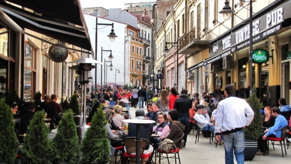 Poliția, razie în Centrul Vechi al Capitalei