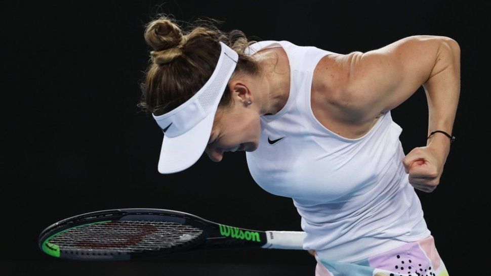 Halep s-a calificat în optimile de la Australian Open