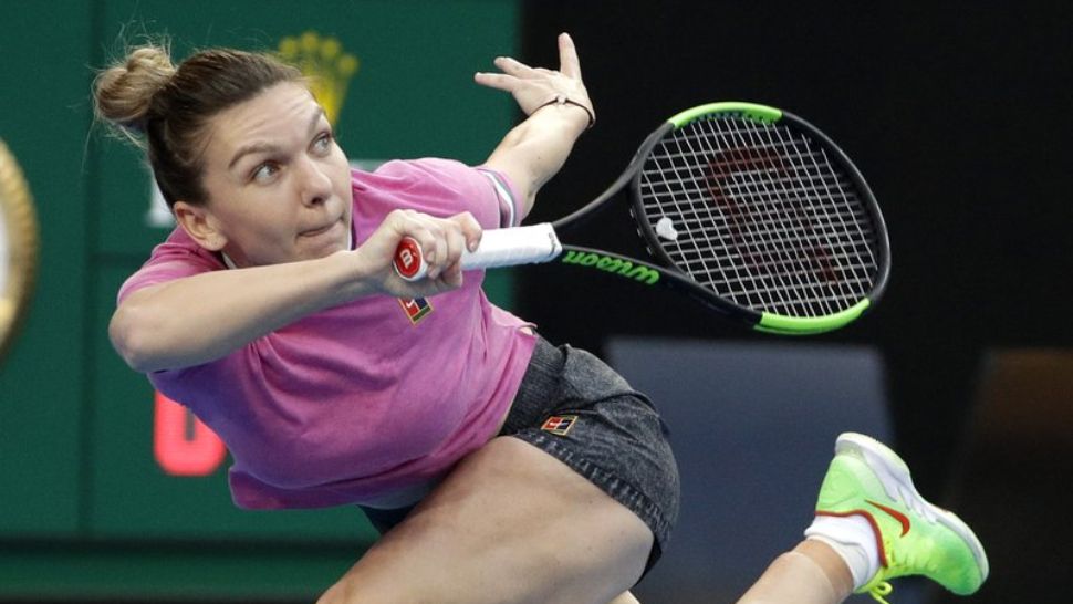 FOTO | Simona Halep, antrenament special înainte de debutul la Australian Open