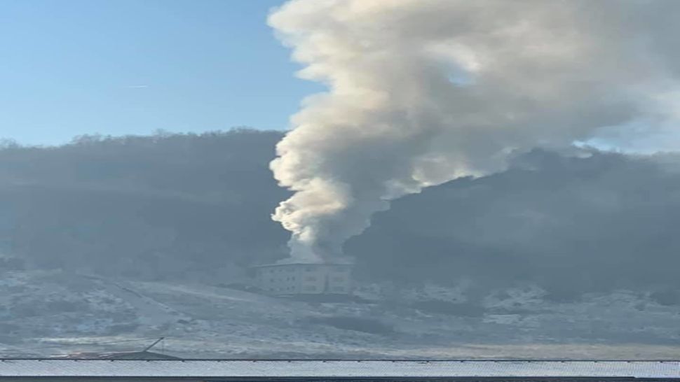  Bloc cuprins de flăcări la Cluj!  VIDEO 