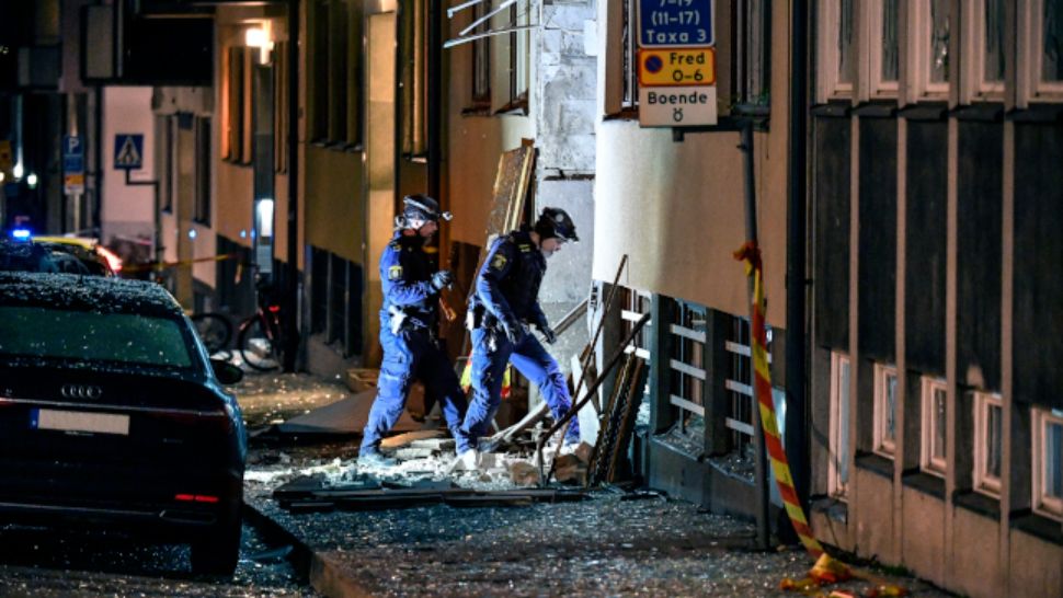 Explozie puternică în capitala Suediei. Nu sunt victime