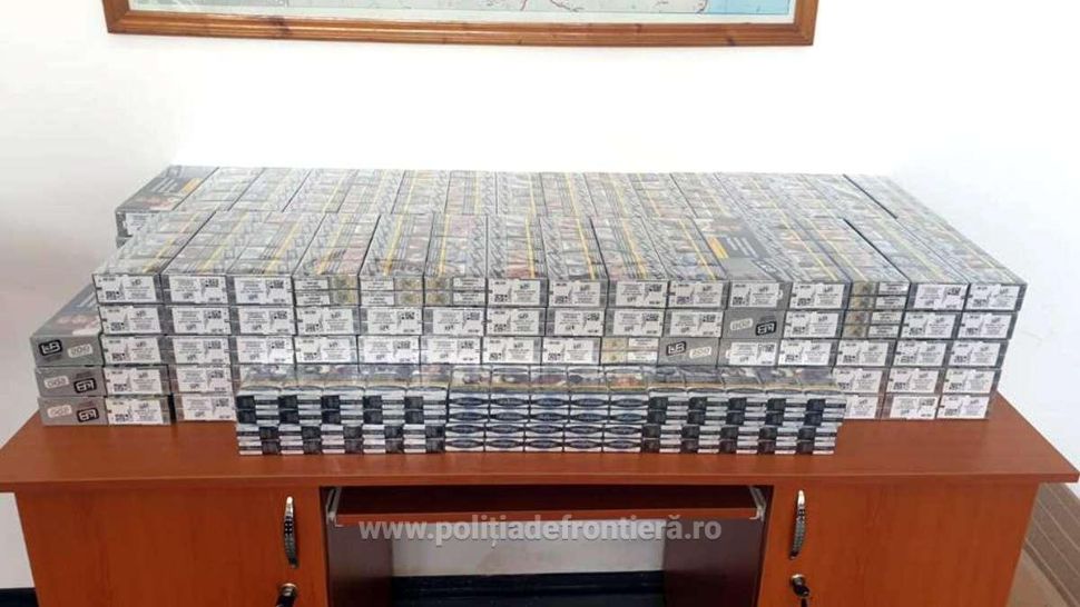 Captură record de țigări de contrabandă la Sighetu Marmației: 6.000 de pachete provenind din Belarus