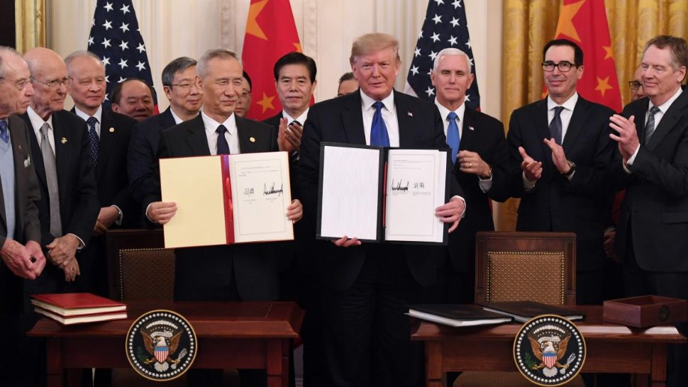 Acord comercial „istoric” între SUA și China, semnat la Washington. Ce a declarat Donald Trump
