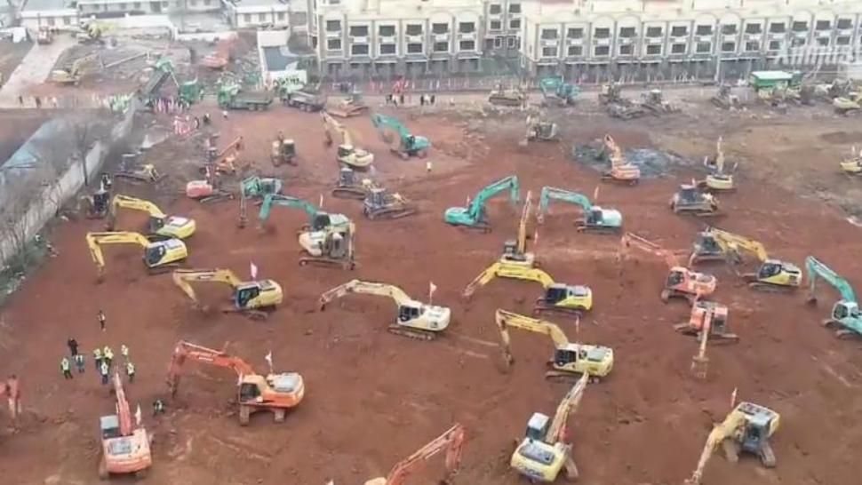 Iohannis a explicat de ce în China un spital este ridicat în 6 zile și în România în câțiva ani