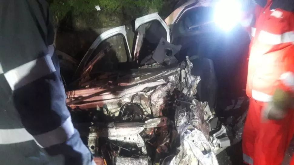 Accident grav, în jud. Olt: 4 morți, după un impact nimicitor cu un TIR