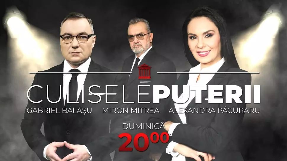 CULISELE PUTERII, o nouă emisiune la Realitatea PLUS. Care sunt jocurile, tensiunile și aranjamentele din spatele scenei politice