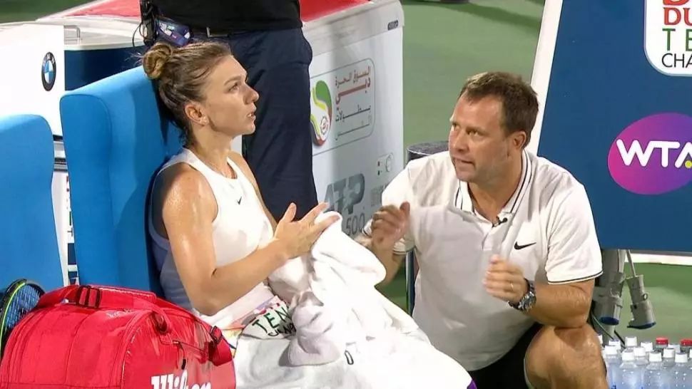 Absența lui Darren Cahill nu s-a simțit la Dubai! Simona Halep: „Arti m-a ajutat foarte mult. M-a calmat