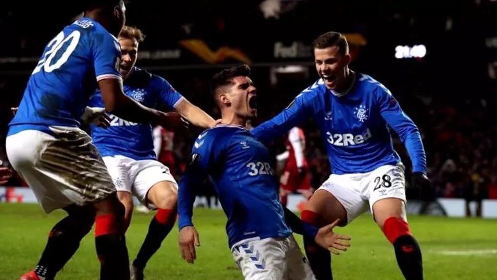 VIDEO | Ianis, mesaj pentru fanii lui Rangers! Ce le-a transmis fiul ”Regelui” după victoria din Europa League