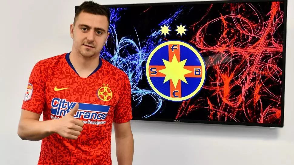 Andrei Miron, prezentat la FCSB! „Îmi doresc să ajut echipa la câștigarea unui nou titlu”
