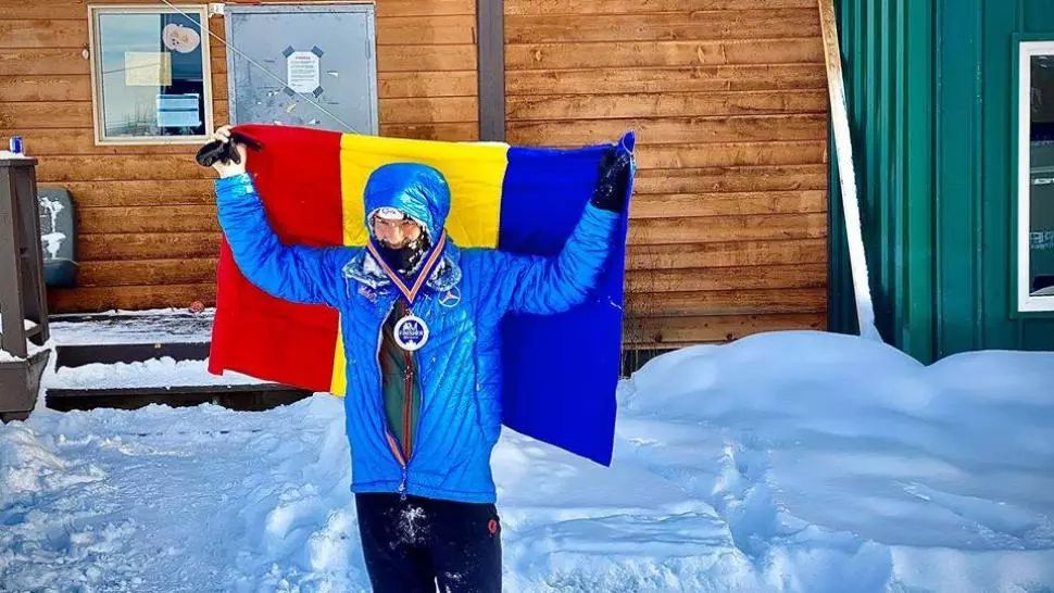 Mesajul emoționant al lui Tiberiu Ușeriu, după ce a terminat Maratonul Arctic. 