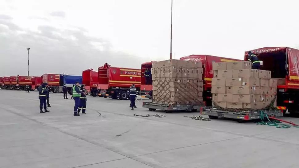 VIDEO Echipamentele de protecție din Coreea de Sud au intrat în posesia IGSU. Acestea vor fi distribuite în toață țara