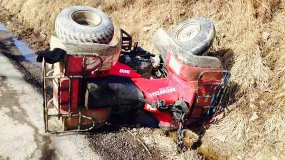 Accident grav la Bușteni: Femeie prinsă sub ATV