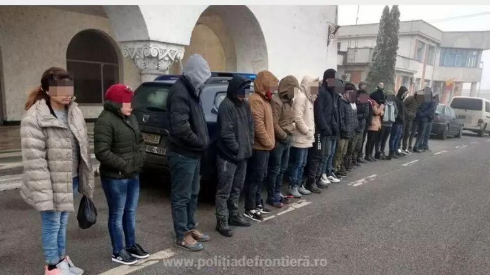 20 de migranți au încercat să iasă iasă ilegal din România