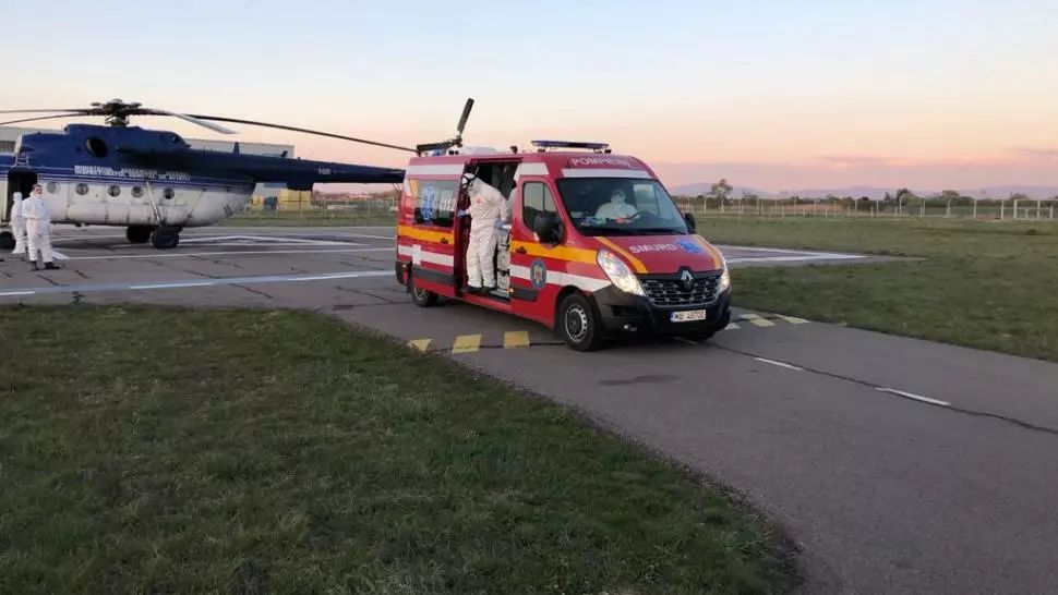 A murit unul din brașovenii infectați cu coronavirus, care trebuia să ajungă, cu elicopterul, la Ploiești