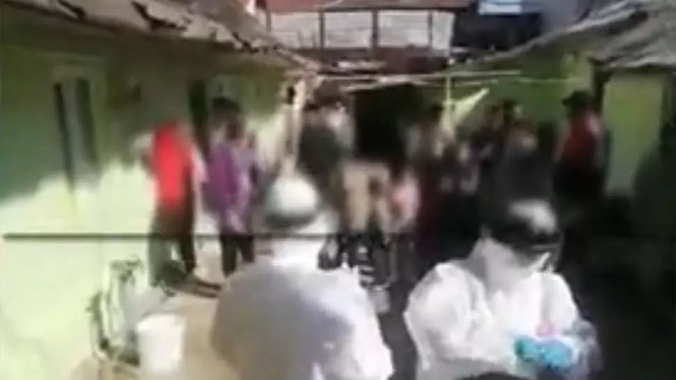 VIDEO Alertă la Ploiești, zeci de suspiciuni de COVID într-o comunitate