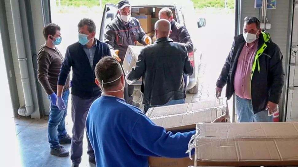 Echipamente de protecție și dezinfectanți pentru județul Covasna, din partea Guvernului Ungariei