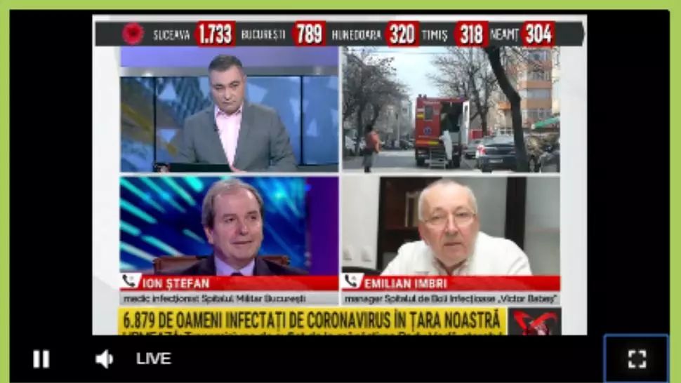Emilian Imbri, la Realitatea PLUS: „Cred că este o idee bună prelungirea stării de urgență”