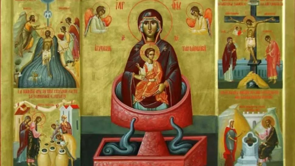 IZVORUL TĂMĂDUIRII // Canonul de rugăciune la Praznicul IZVORULUI TĂMĂDUIRII