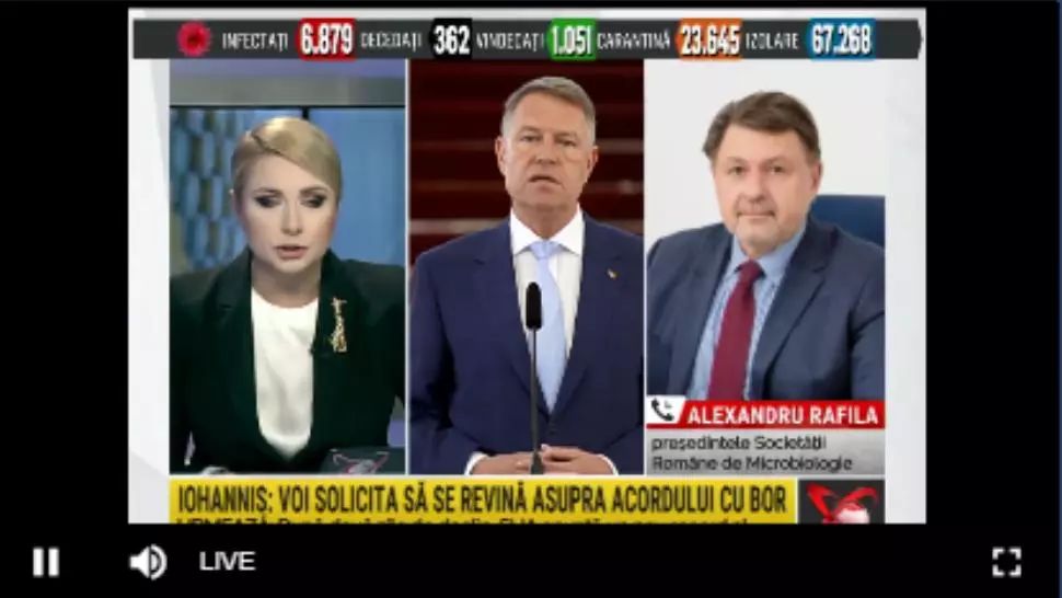 Rafila, la Realitatea PLUS: „Mai avem aproximativ două săptămâni până la atingerea nivelului maxim al pandemiei”