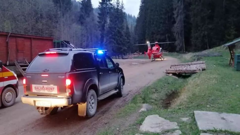 Bărbat din Bistrița-Năsăud, decedat în urma unui accident într-o pădure din Munții Suhard