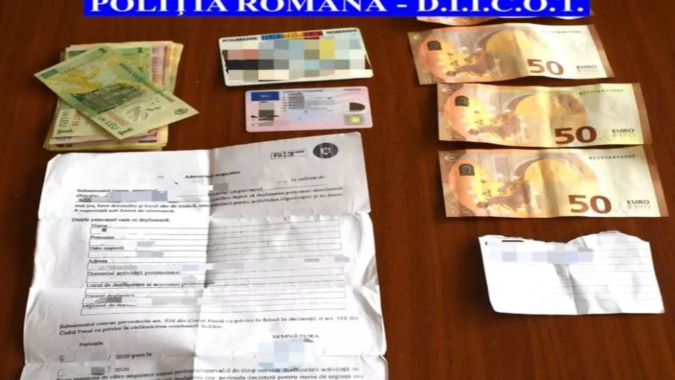 Neamț:  Grupare infracțională specializată în camătă și șantaj, destructurată de polițiști