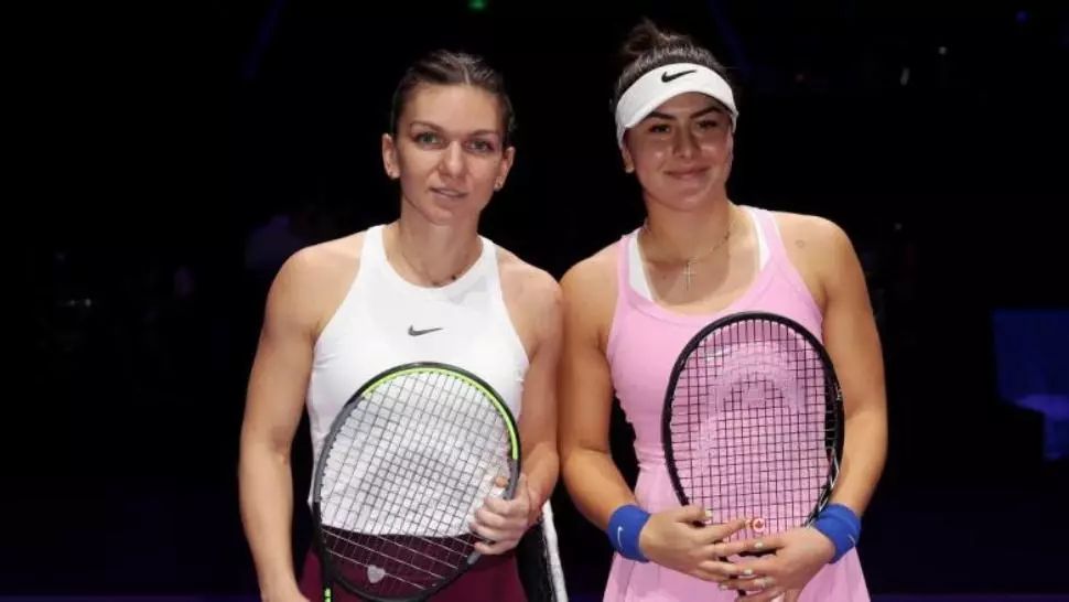 Andreescu, relație specială cu Halep: „Ne-am întâlnit în circuit și am vorbit în română”