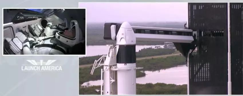 LIVE VIDEO Lansarea capsulei spațiale americane, AMÂNATĂ din cauza vremii