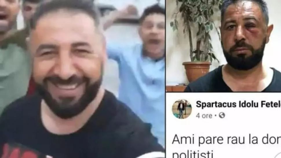 ”Spartacus Idolu Fetelor” a fost trimis în JUDECATĂ. Acesta a amenințat polițiștii cu moartea