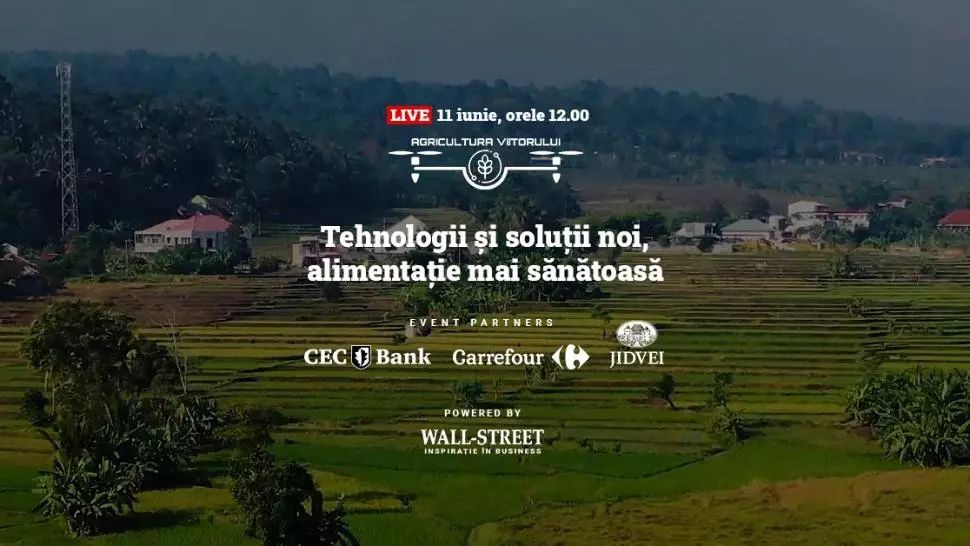 Adrian Oros va participa, astăzi, la evenimentul "Agricultura Viitorului: Tehnologii şi soluţii noi, alimentaţie mai sănătoasă"