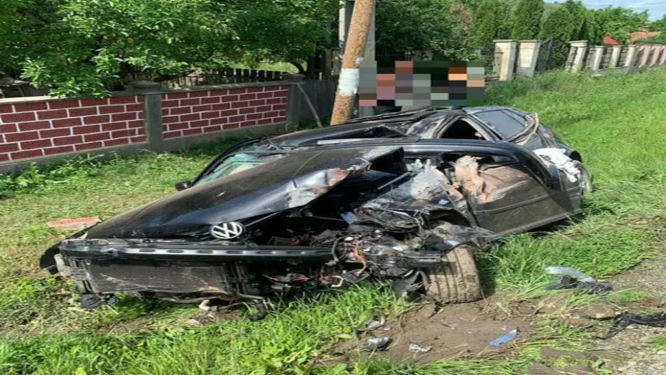 Accident grav în judeţul Cluj! Un şofer şi-a pierdut viaţa