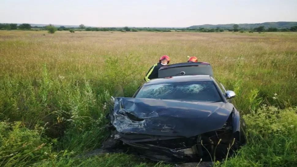 Accident grav la Burduhaia, în Gorj: 5 copii și doi adulți, răniți