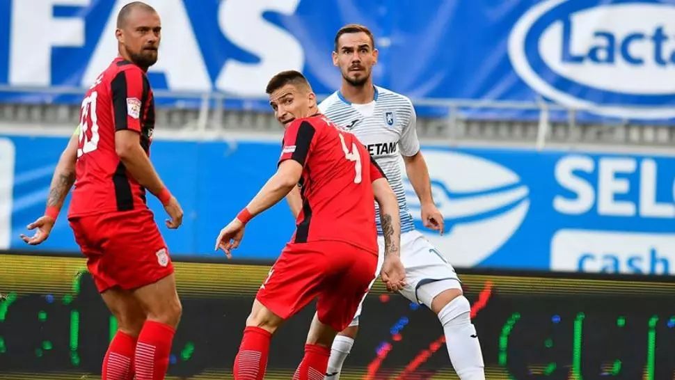 Victorie cu emoții pentru Craiova! Debut cu dreptul pentru Bergodi în Bănie, după 'dubla' lui Koljic