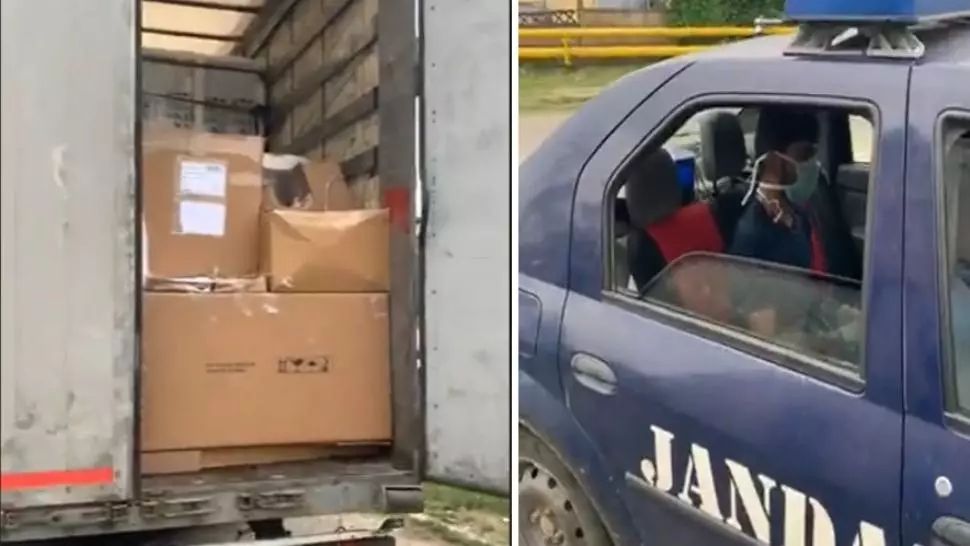 Doi afgani, salvați de la moarte după ce au sunat la 112. Bărbații ar fi murit sufocați într-un TIR, la Titu