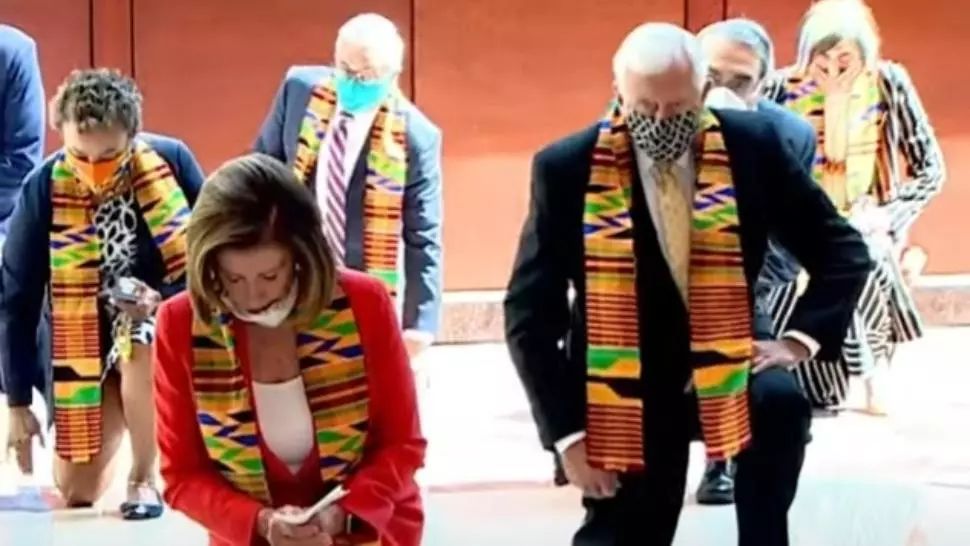 VIDEO. Democrații din Congresul american, moment de reculegere în genunchi pentru George Floyd
