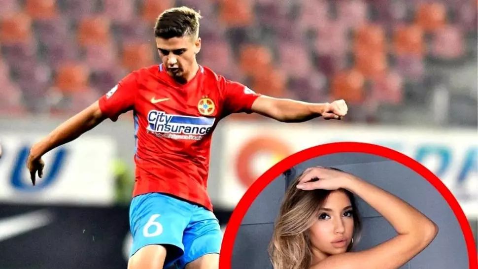 FOTO | Ea îl va ajuta pe Nedelcu să treacă mai ușor peste accidentare! Unde se operează fotbalistul roș-albaștrilor