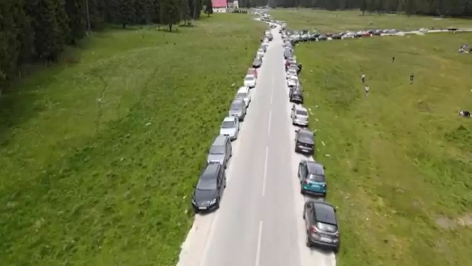 FOTO-VIDEO/ Ambuteiaj pe munte, la 1600 de m altitudine, ca în mijlocul marilor orașe, în Bucegi
